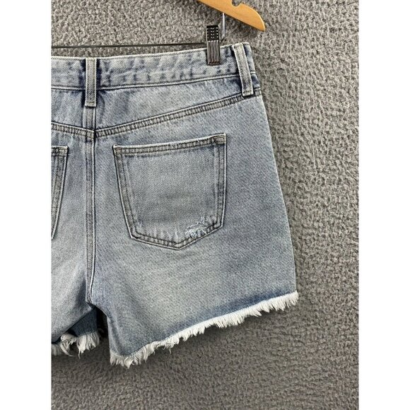 NWT Celebrity Pink The Bobby Denim Shorts Womens Size 7 Hi Rise Distressed Jeans - Picture 10 of 16